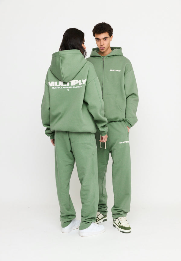 Multiply Spparel Oversize Zip Hoodie MULTIPLY Hedge Green Kauf eins, bekomm eins gratis