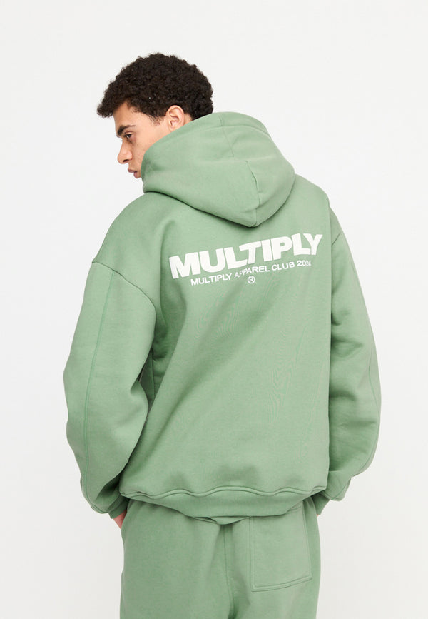 Multiply Spparel Oversize Hoodie MULTIPLY Hedge Green Tägliche Deals