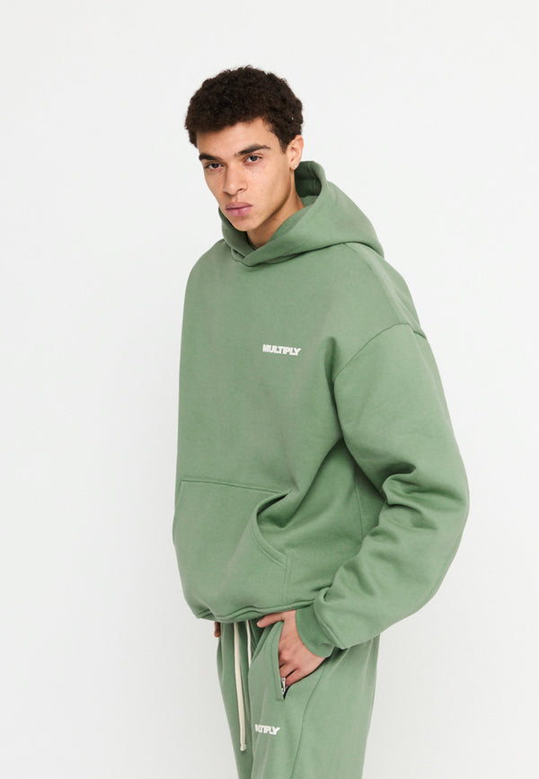 Multiply Spparel Oversize Hoodie MULTIPLY Hedge Green Tägliche Deals