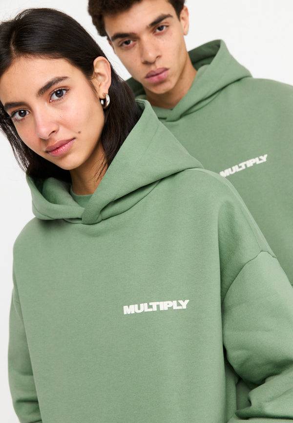 Multiply Spparel Oversize Hoodie MULTIPLY Hedge Green Tägliche Deals