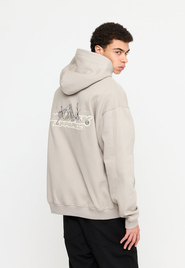 Multiply Spparel Oversize Zip Hoodie FRIENDLESS String Begrenzte Freigabe