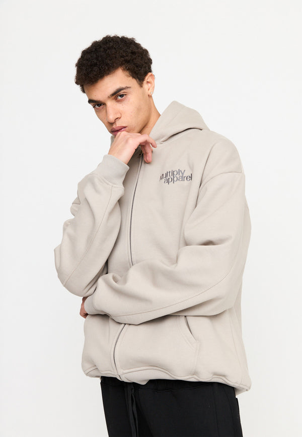 Multiply Spparel Oversize Zip Hoodie FRIENDLESS String Begrenzte Freigabe