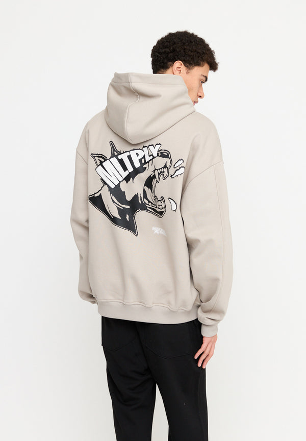 Multiply Spparel Oversize Zip Hoodie MISSING String Letzte 3 Tage