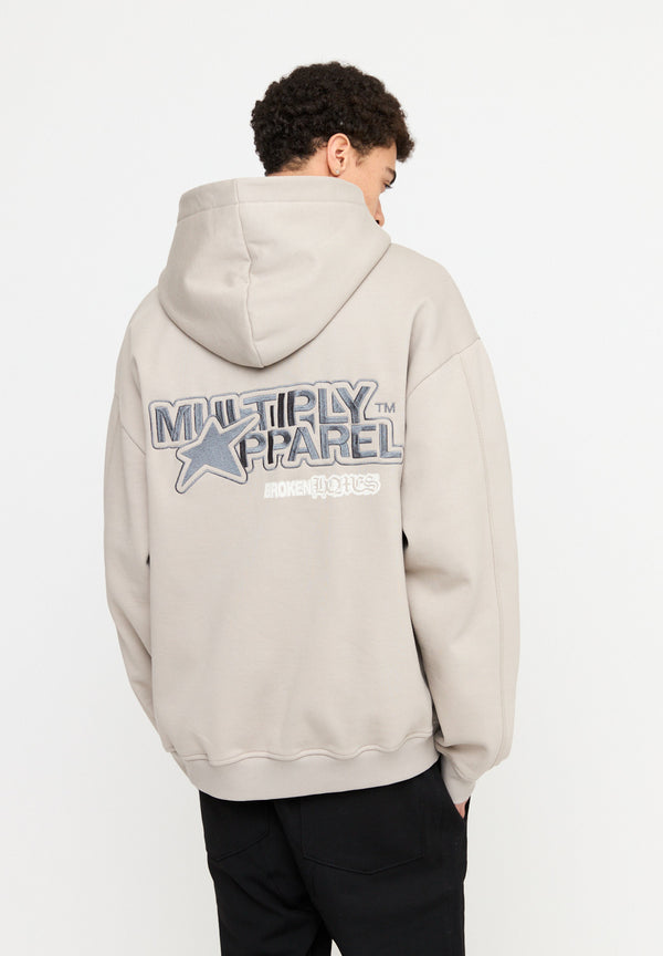 Multiply Spparel Oversize Zip Hoodie EMOTIONS String JETZT KAUFEN