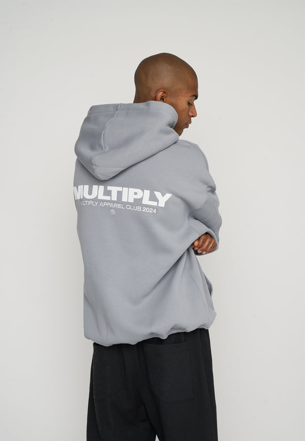 Multiply Spparel Oversize Zip Hoodie MULTIPLY Ultimate Grey Bis zu 60% Rabatt