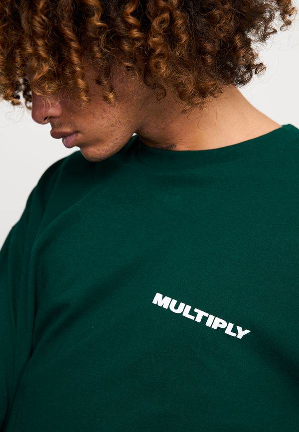 Multiply Spparel Oversize T-Shirt MULTIPLY Botanical Garden Nur noch ein Tag übrig