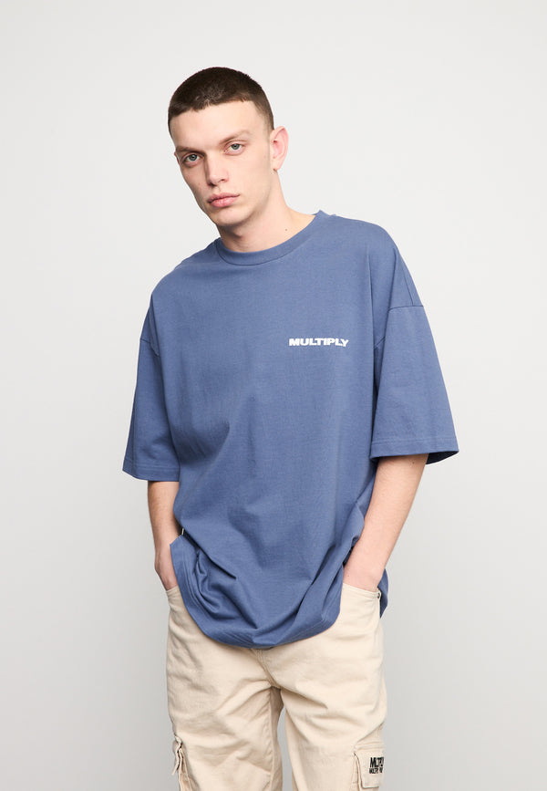 Multiply Spparel Oversize T-Shirt MULTIPLY Coastal Fjord Super Rabatt