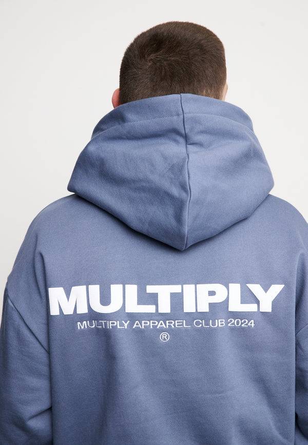 Multiply Spparel Oversize Zip Hoodie MULTIPLY Coastal Fjord Riesige Rabatte