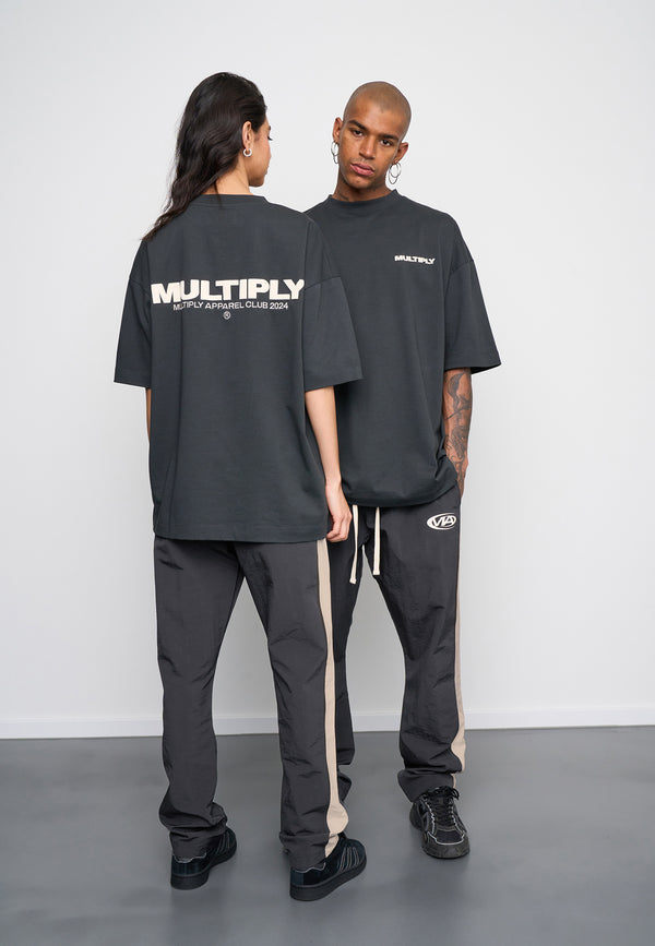 Multiply Spparel Oversize T-Shirt MULTIPLY Black Soda Washed Begrenzt auf 3 Tage