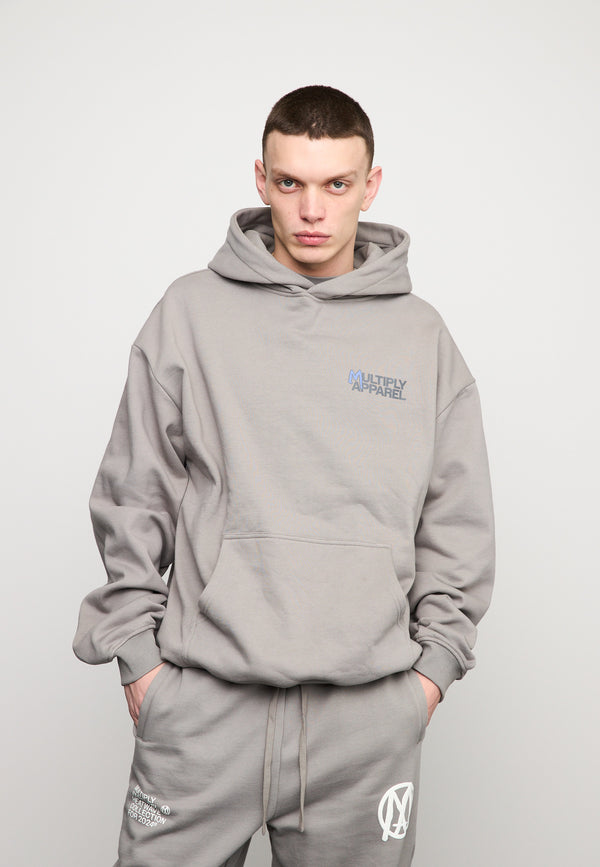Multiply Spparel Oversize Hoodie DEHYDRATION Moon Mist Auslauf