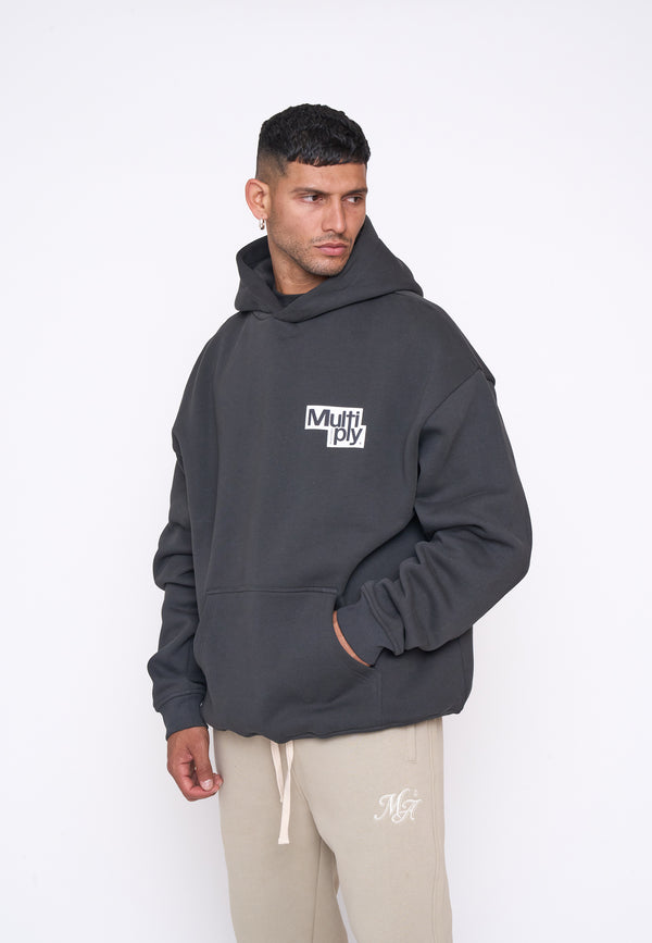 Multiply Spparel Oversize Hoodie BILLBOARD Black Soda Limitierter Zeitrabatt