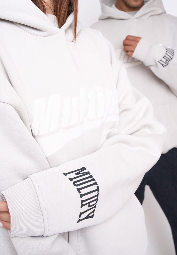 Multiply Spparel Oversize Hoodie EXAM Dove Rabatt