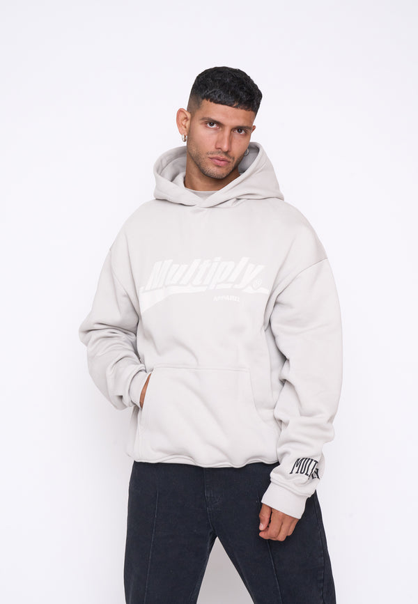 Multiply Spparel Oversize Hoodie EXAM Dove Rabatt