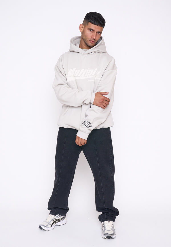 Multiply Spparel Oversize Hoodie EXAM Dove Rabatt