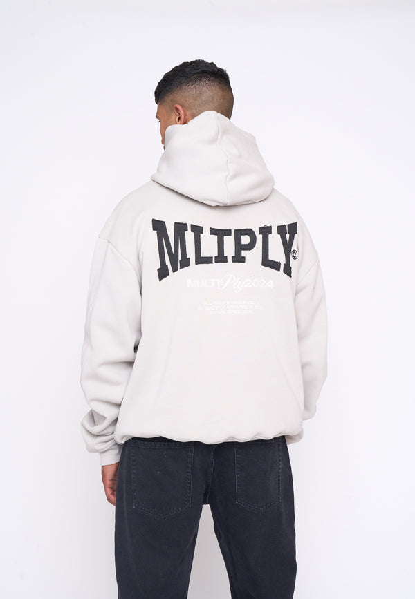 Multiply Spparel Oversize Hoodie FACULTY Dove Günstig kaufen