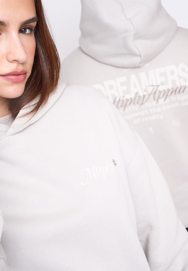 Multiply Spparel Oversize Hoodie LECTURE Dove Versandkostenfrei