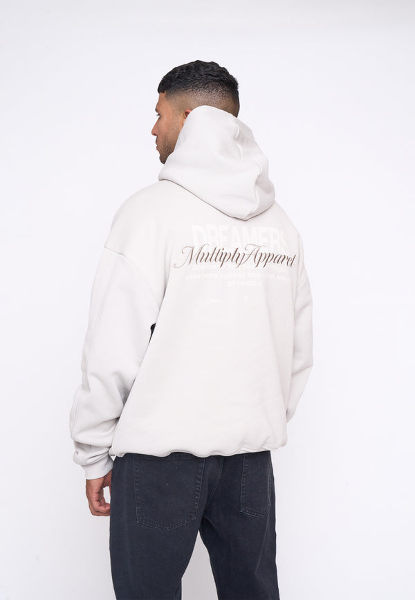 Multiply Spparel Oversize Hoodie LECTURE Dove Versandkostenfrei