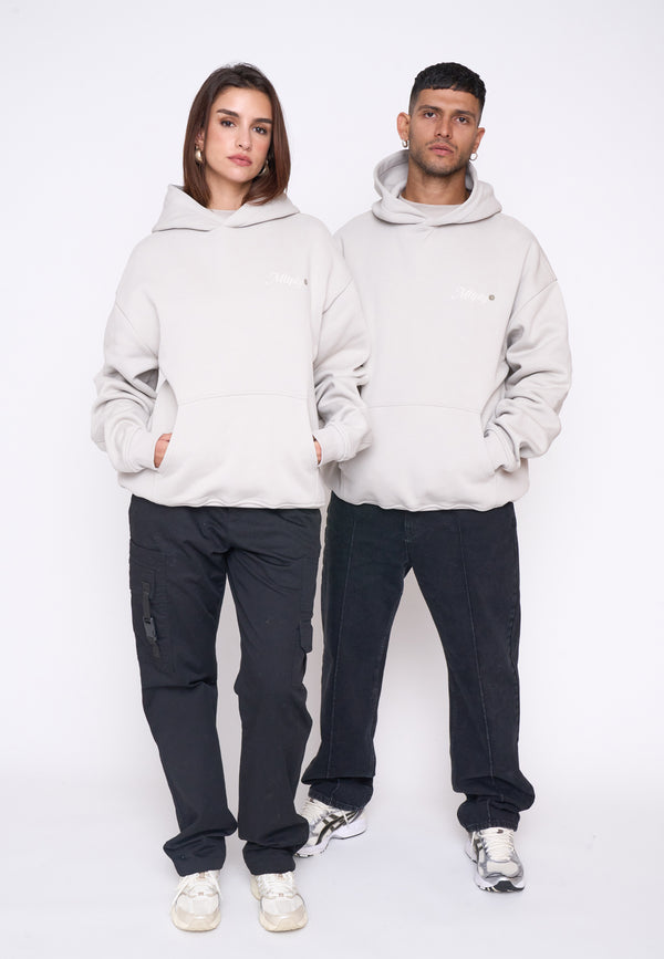 Multiply Spparel Oversize Hoodie LECTURE Dove Versandkostenfrei
