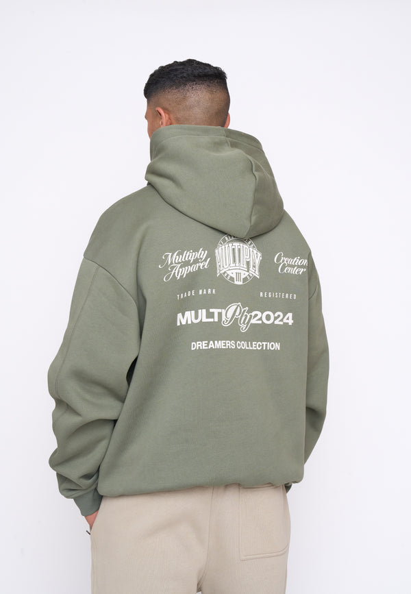 Multiply Spparel Oversize Hoodie MATCH Four Leaf Clover Großer Ausverkauf