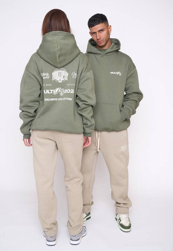 Multiply Spparel Oversize Hoodie MATCH Four Leaf Clover Großer Ausverkauf