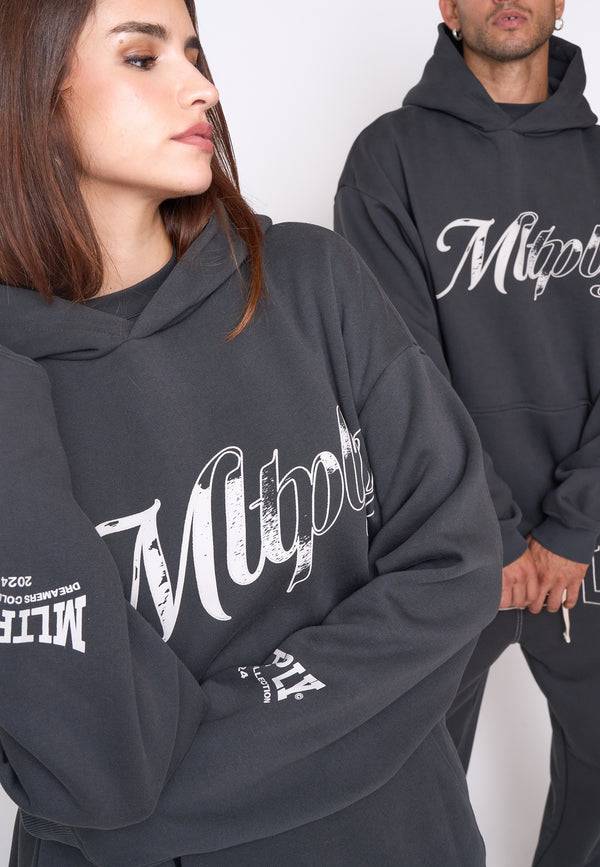 Multiply Spparel Oversize Hoodie STORIES Black Soda Exklusivangebot