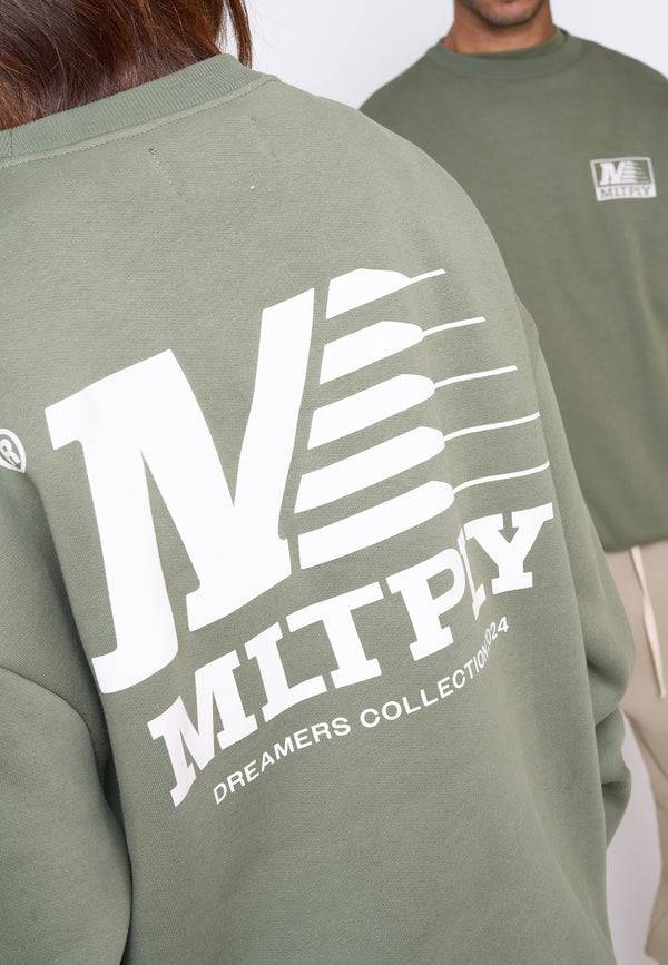 Multiply Spparel Oversize Sweatshirt PATROL Four Leaf Clover Weihnachtsangebot