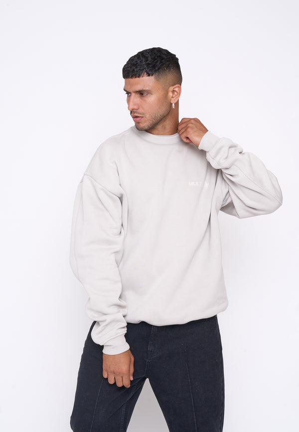 Multiply Spparel Oversize Sweatshirt SESSION Dove Osterangebot