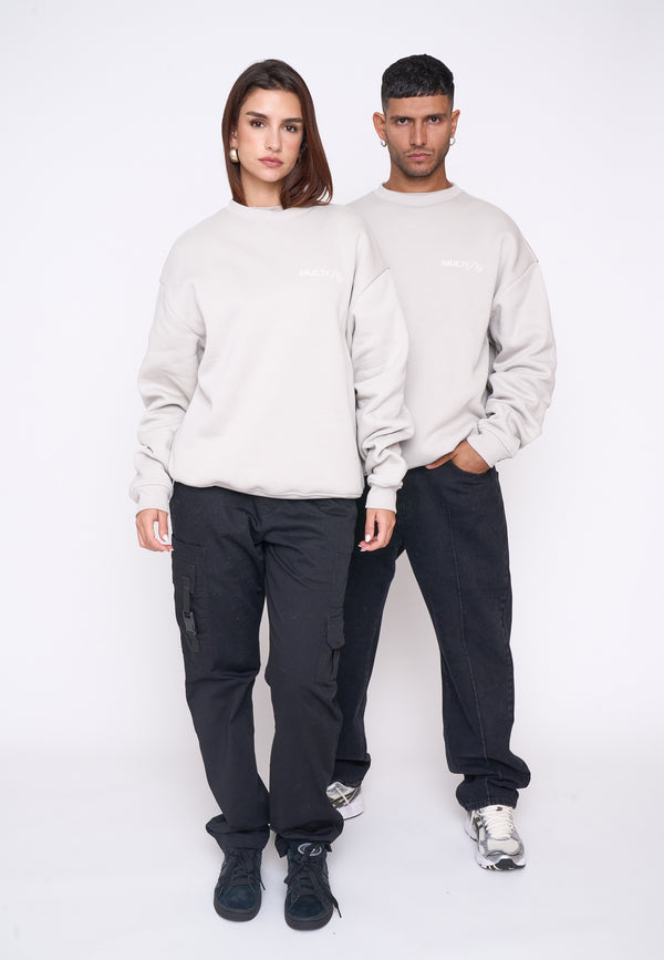 Multiply Spparel Oversize Sweatshirt SESSION Dove Osterangebot