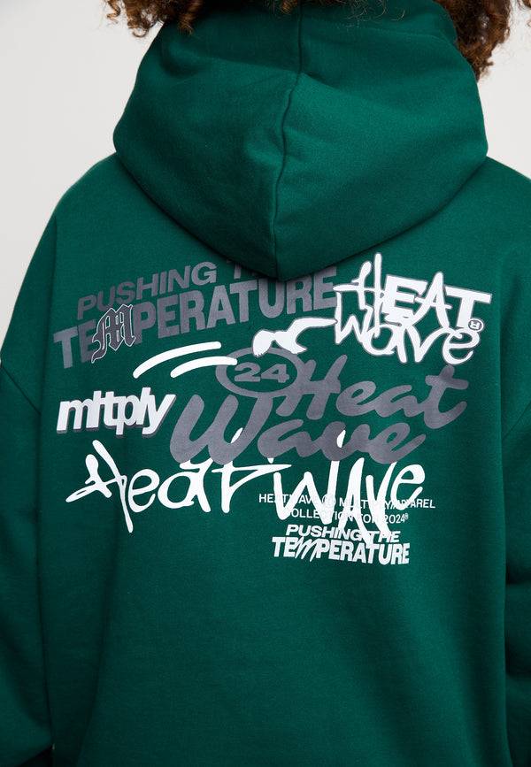 Multiply Spparel Oversize Hoodie OVERLAP Botanical Garden Tägliche Deals