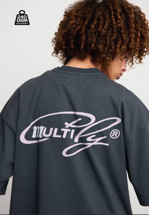 Multiply Spparel Oversize T-Shirt MASSIVE Black Soda Sonderangebote
