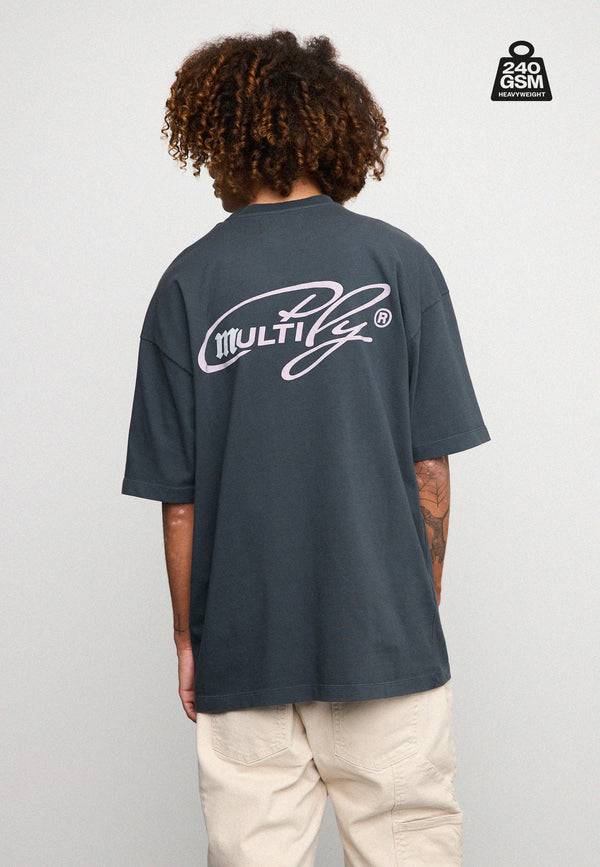 Multiply Spparel Oversize T-Shirt MASSIVE Black Soda Sonderangebote