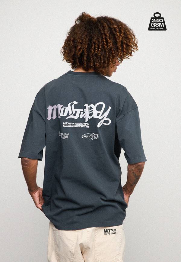 Multiply Spparel Oversize T-Shirt HEAVY Black Soda Riesige Ersparnisse