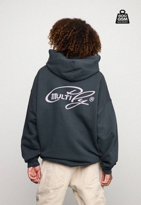 Multiply Spparel Oversize Zip Hoodie MASSIVE Black Soda Wochenangebot