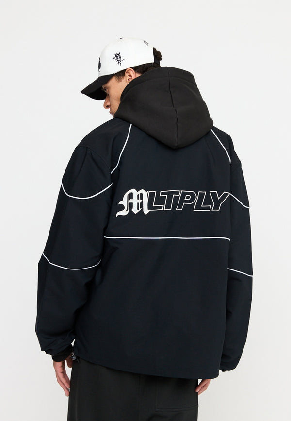 Multiply Spparel Blouson OVERHEATING Black Neueste Stile