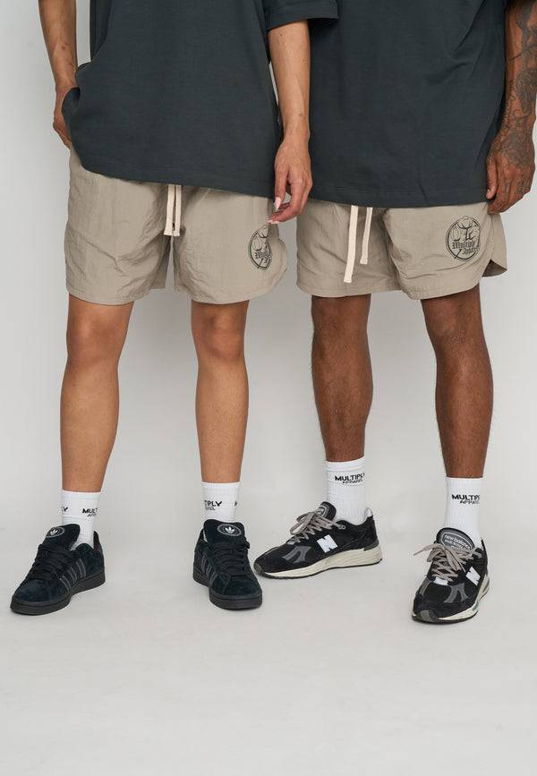 Multiply Spparel Woven Shorts ANTIQUE Vintage Khaki Vierteljährliche Förderung