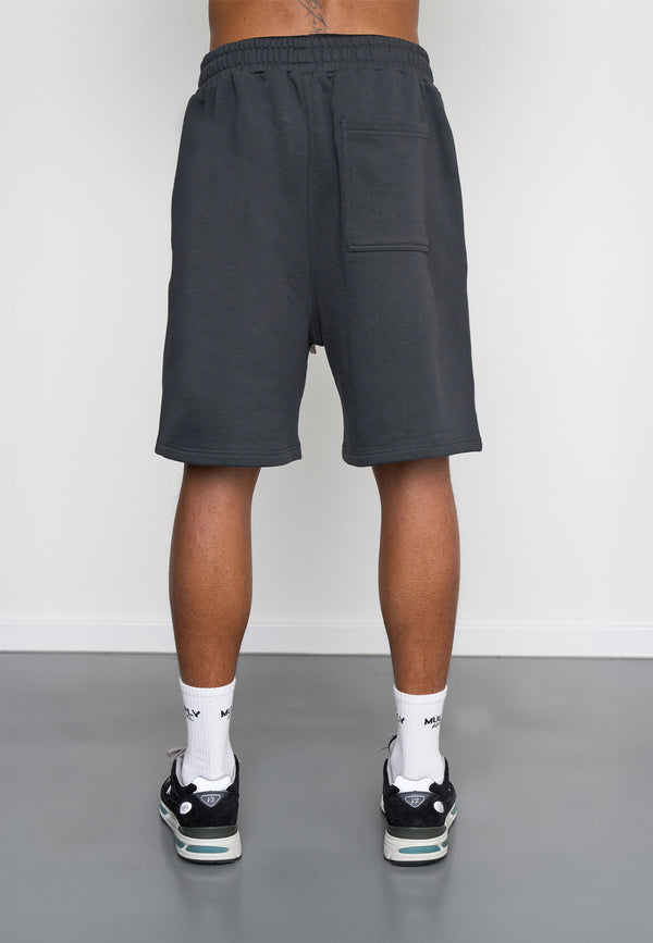 Multiply Spparel Shorts ANTIQUE Black Soda Washed Super Rabatt
