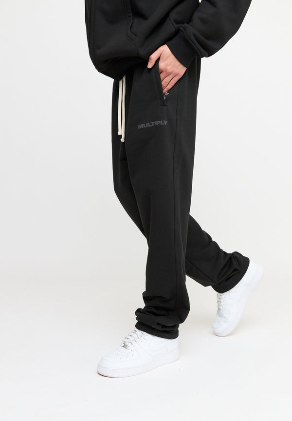 Multiply Spparel Jogger ABANDONMENT Black Soda Washed Clearance-Verkauf