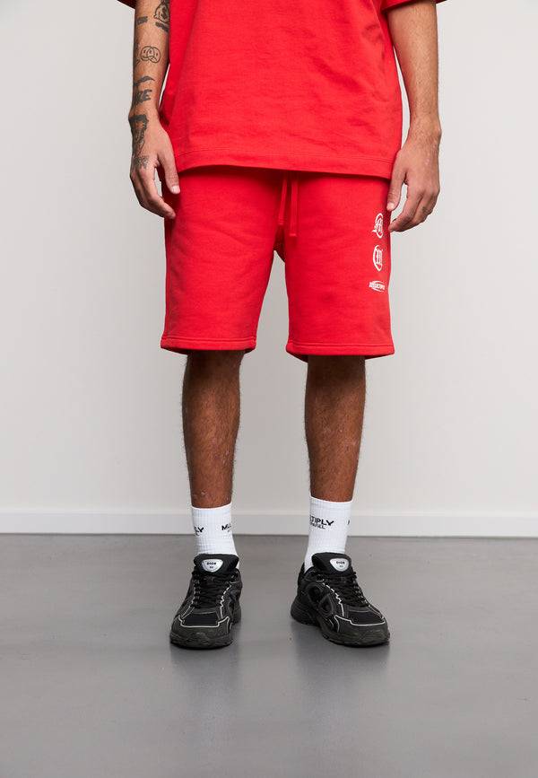 Multiply Spparel Shorts CONVICT Flame Scarlet Fabrikladen