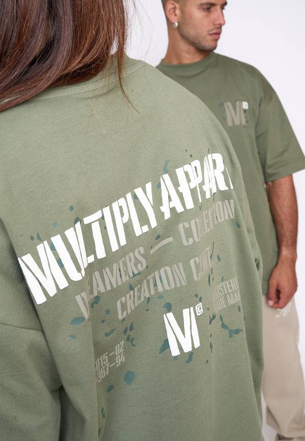 Multiply Spparel Oversize T-Shirt DRILL Four Leaf Clover Black Friday Preise