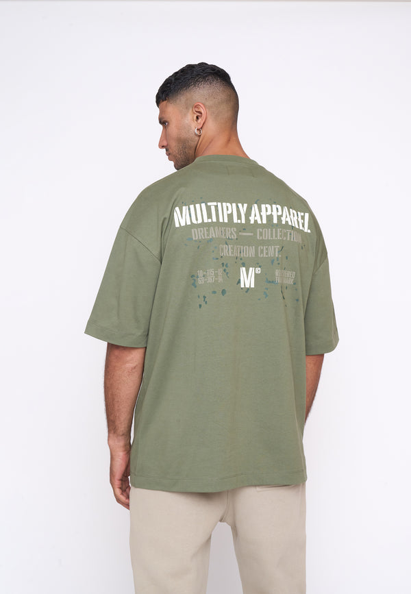 Multiply Spparel Oversize T-Shirt DRILL Four Leaf Clover Black Friday Preise