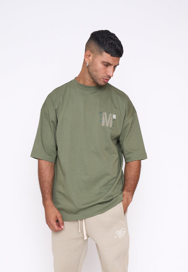 Multiply Spparel Oversize T-Shirt DRILL Four Leaf Clover Black Friday Preise