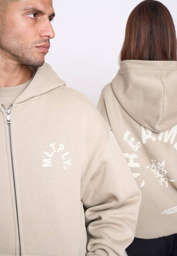 Multiply Spparel Oversize Zip Hoodie PENALTY Seneca Rock 2025