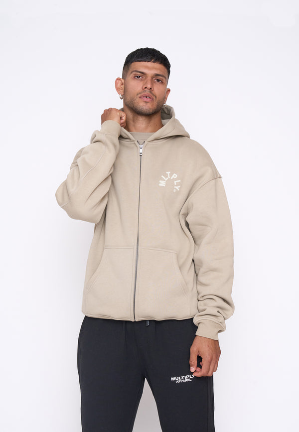 Multiply Spparel Oversize Zip Hoodie PENALTY Seneca Rock 2025