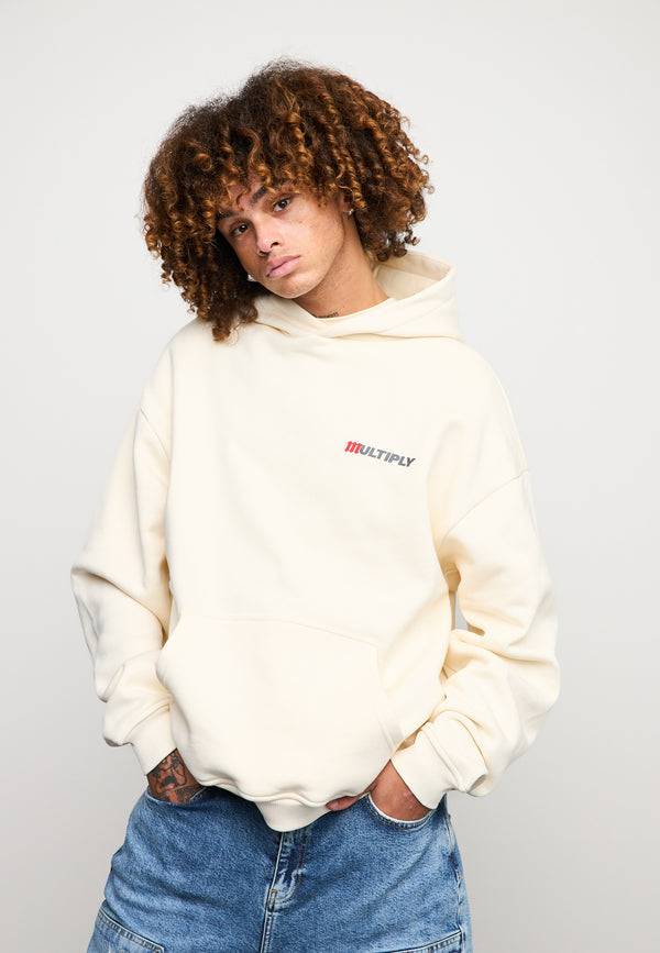 Multiply Spparel Oversize Hoodie ACCUSED Egret Online