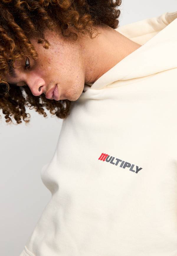 Multiply Spparel Oversize Hoodie ACCUSED Egret Online
