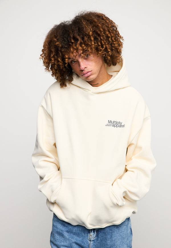 Multiply Spparel Oversize Hoodie COURT Egret Verkauf