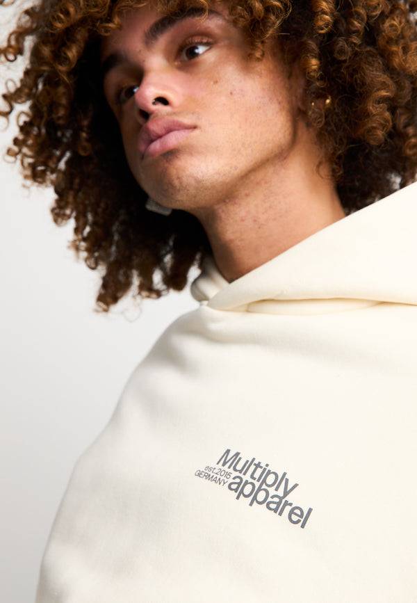 Multiply Spparel Oversize Hoodie COURT Egret Verkauf