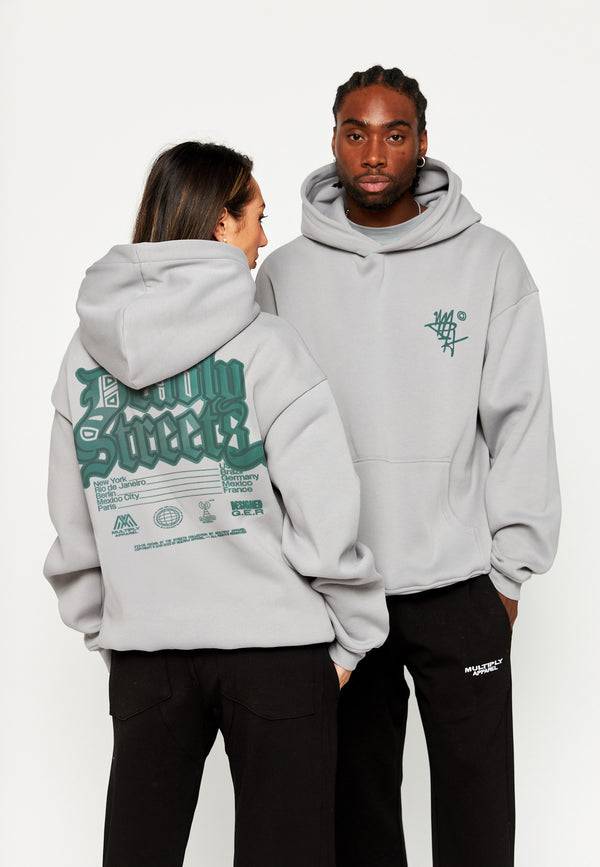 Multiply Spparel Oversize Hoodie DEADLY Ultimate Grey Angebote