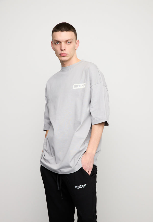 Multiply Spparel Oversize T-Shirt RIGHTS Ultimate Grey Blitzverkäufe