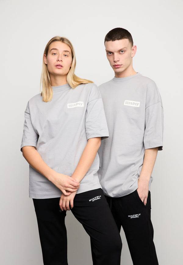 Multiply Spparel Oversize T-Shirt RIGHTS Ultimate Grey Blitzverkäufe